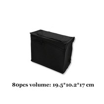 화구가방 미술가방 아트백 스케치북가방 대용량 마커 스토리지 캔버스 연필 가방 펜 파우치 고정 아트 아티스트, 80 pcs Volume