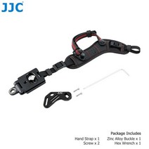 JJC 카메라 스트랩 퀵 릴리스 손목 파나소닉 Lumix GH6 GH5 GH5II GH5S GH5 GH4 G100 GX850 GX85 GX9 GX8 GX7, Hs-ml1mred