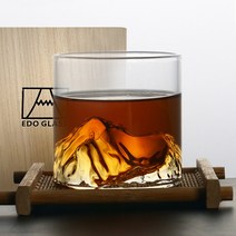 마운틴 위스키잔 후지산 언더락 글라스, 후지산 마운틴 글라스 1EA