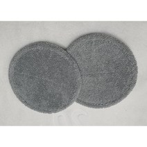 아너스청소기원형 22cm NP극세사패드 청소포 10장 그레이 /호환용, 아너스 극세사패드, 10개