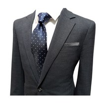 8cm 폭 클래식 플로레넥타이 다크 네이비