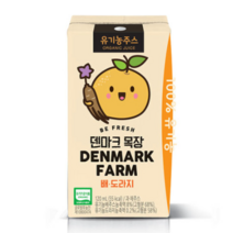 동원 덴마크목장 유기농 주스 배도라지, 120ml, 63개