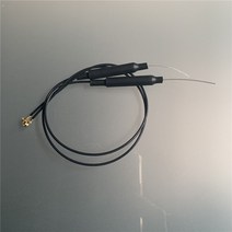 후타바 호환 구리 튜브 포함 수신기 안테나 Frsky Futaba Flysky JR Hitec 시리즈 2.4G RC IPEX1 플러그, 01 200mm 2pcs