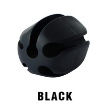 jk rod egg 낚싯대 보호 낚시 도구는 다양한 크기의 막대에 적합합니다. 다기능 낚시 도구 장비, 블랙-1팩