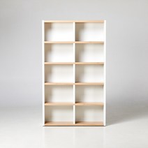 모던하우스 에반스베러 2x5 책장, 네추럴화이트