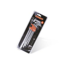 켄도 롱볼렌치 세트 20737 9pcs 렌찌 육각 L렌치 자동차 자전거 정비공구