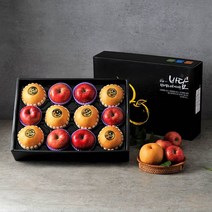 925 오전8시 이전 주문건 명절 전 배송다복 명품사과.배 혼합 선물세트 1호 5kg(사과6배6) -인증