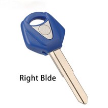 WhatsKey-오토바이 키 야마하 YZF R6 R1 R3 XJR1300 FJR1300 MT09 MT07 XJ6 TMax FZ6 FZ8 모터사이클 액세서리, [03] Blue