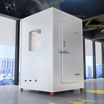 방음 부스 가정용 노래방 방음실 홈레코딩 스튜디오 이동식 음소거 창고 생방송실 연습곡 선반 드럼실 피아노실, 17. 새로 업그레이드된 세련된 장식 모델: 외경 08, 1개