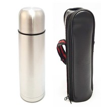 보온병 500ml 고급 스텐보온병 (보관용 파우치 포함)