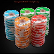 폭 1mm 1.5mm 2mm 3.5mm 길이 1.5M 납땜 제거 브레이드 용접 제거제 구리 심지 와이어 리드 코드 플럭스 BGA 수리 도구, Width 3.0mm, 05 Width 3.0mm