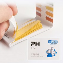 YEE PH 테스트 페이퍼 (1~14) 80매, 단품