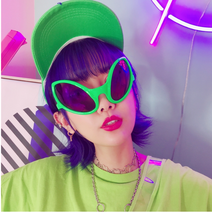 당일발송 팬싸템 외계인 선글라스 트위치 왹져 쓸데없는 쓸모없는 무쓸모 웃긴 신박한 재밌는 엽기 병맛 마니또 선물 남사친 여사친 생일선물