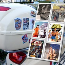 sticport 레트로미니모음4 베스파스티커 슈퍼커브스티커, 레트로미니21