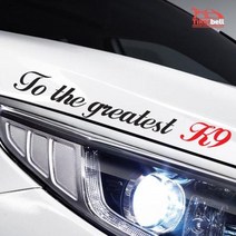 K9 흘림체 슬로건 로고 데칼 차량용스티커 귀여운 SUV, 오렌지, 중형