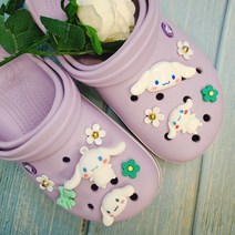 DORAN 시나모롤 화이트 민트 3D 대형 신발악세사리 파츠 크록스 호환 SET (11pcs)