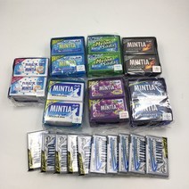 [이라운드몰][10개묶음] 민티아 9가지맛 70g, 아쿠아스파크10개
