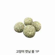 고양이 스트레스완화 캣닢 볼 1P 실내운동 식욕증진 볼 적응 캣잎 간식 안정, 벤타샵상품선택