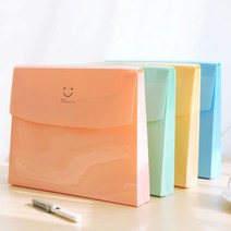 파스텔 컬러 화일 파일 보관 홀더 케이스, 3. 블루 (ET-82)