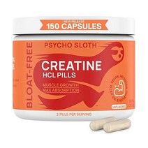 Creatine HCL Pills 크레아틴 모노 하이드레이트 Muscle Growth 150 Capsules