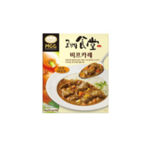 MCC 고베식당 비프카레 약간 매운맛, 4팩, 160g