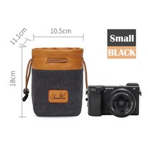 디지털 DSLR 카메라 가방 방수 포켓 소프트 삼성 NX NX1 NX5 NX30 NX100 NX200 NX210 NX300 NX300M NX500 N, 09 QiSeMian-S-Black