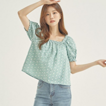 [로엠] 컬러 아일렛 블라우스 *RMBLB38RQ7