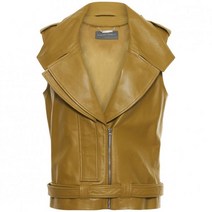 ALBERTA FERRETTI 알베르타 페레티 Leather biker vest153165