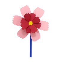[해피메이크]코스모스 바람개비/유아초등DIY 가을만들기