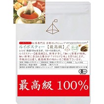 루이보스 티 최고급 100 (티백) 논카페인 디카페인 임산부나 작은 아이도 마실 수 있는 루이보스 차 최고급 차잎 사용의 티팩 티박스 2g × 30포