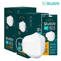 모나리자 스마일 황사 미세먼지 마스크 대형 KF94 랜덤발송, 1개입, 90개