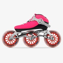 롤러스케이트 2019 원래 Bont 루나 속도 인라인 스케이트 Heatmoldable CarbonFiber 부팅 3*90/100/110mm, 01 Pink child_07 38