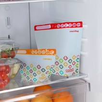 웰로스 숙성백 10매~30매 수비드 지퍼백 다회용지퍼백 항균지퍼백 아보카도후숙 소고기보관법, 대(L)