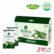 맑은 여주즙 국내산 말린 건 생여주 주스 쥬스 3박스