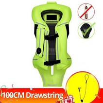 오토바이 자켓 에어백 조끼 모토 크로스 레이싱 시스템 CE 프로텍터, XL, Green Air Bag Vest 4