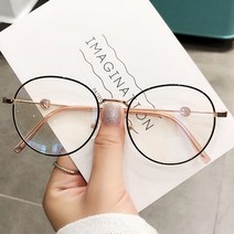2021 트렌드 사무실 안티 블루 라이트 대형 안경 컴퓨터 여성 블루 차단 게임 큰 크기 문 고양이 눈 안경 프레임