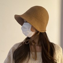 가을 겨울 패딩 후드 보넷 귀달이 벙거지 여자 모자
