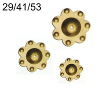 옛장식 국화 황동 대 중 소, 3)국화/황동/대/3-8