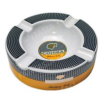 시가 쿠바 전용 재떨이 코히바, 시가 없는 밀키 화이트, 1개