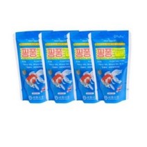 핑퐁 금붕어 비단잉어 베이비 사료, 80g, 8개입