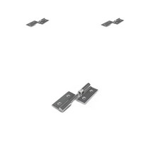 스테인레스 좌측용 분리형 경첩 CM-026 75X75MM 문틀경첩 철물용품 방문경첩