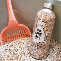 [고양이모래냄새탈취제] 뽀시래기 고양이 아로마 모래 탈취 파우더, 500g, 1개