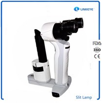 광학현미경 고배율 디지털 확대경 학교 LINKEYE 광학 안과 휴대용 슬릿 램프 현미경 핸드 헬드 LED 광원, 한개옵션0, 한개옵션0