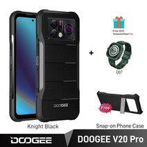 DOOGEE V20 프로 견고한 휴대폰 열화상 해상, 없음, 13.Global Version  Black AD D0