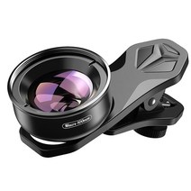 스마트폰 렌즈 apexel 100mm 매크로 카메라 폰 4k hd 슈퍼 매크로 cpl, 100mm 매크로 렌즈