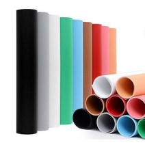 PVC 촬영 배경지 시트지 제품 사진 스튜디오 색상 색종이, 60x130 하늘