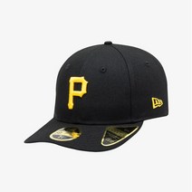 뉴에라 [뉴에라][공용]MLB 어센틱 피츠버그 파이어리츠 홈 로우 프로파일 사이즈캡 (70360656)