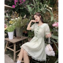 러블리소녀풍원피스 하객룩원피스 퍼프스커트