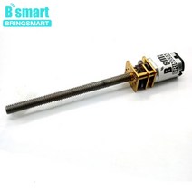 기어드 모터 BringmartM4 55mm 나사산 샤프트 DC 기어 3V 6V 12V 15305060100200300500 rpm 미니 전기 스크류 감속기 N20, [02] 3v 50rpm, 02 3v 50rpm