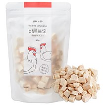 반려소반 바른트릿 강아지 고양이 트릿 간식, 1개, 닭고기
